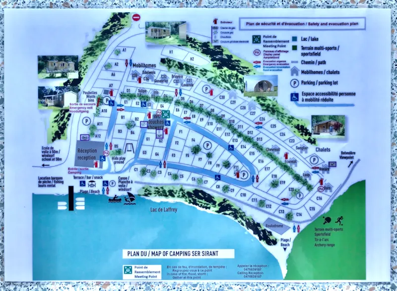 Forfait Confort - Emplacement + Électricité 10A