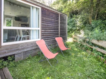 Location - Mh Premium Loggia 26M² 2 Chambres + Terrasse Couverte 9M² + Tv + Clim + Lits Faits À L'arrivée - Flower Camping Ser Sirant