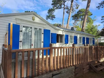 Mietunterkunft - Mobilheim N22 Luxe - Camping le Pin Franc