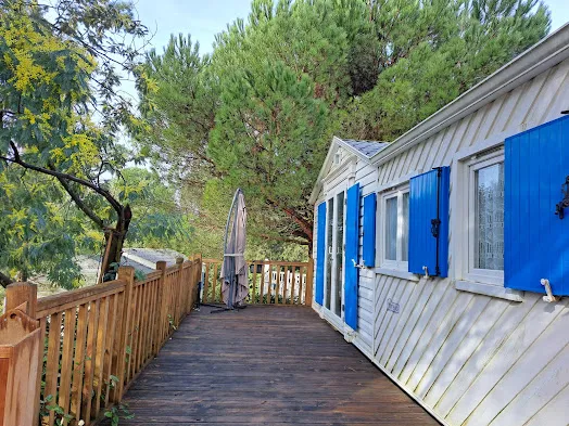 Huuraccommodatie(s) - Stacaravan N26 Luxe - Camping le Pin Franc