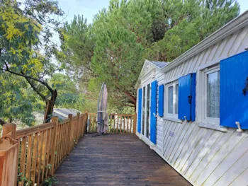 Mietunterkunft - Mobilheim N26 Luxe - Camping le Pin Franc