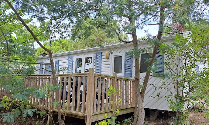 Huuraccommodatie(s) - Stacaravan N23 Standard - Camping le Pin Franc