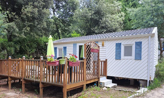 Huuraccommodatie(s) - Stacaravan N12 Standard - Camping le Pin Franc