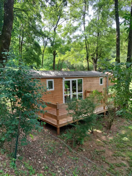 Huuraccommodatie(s) - Comfort Stacaravan - Camping Eau Naturelle
