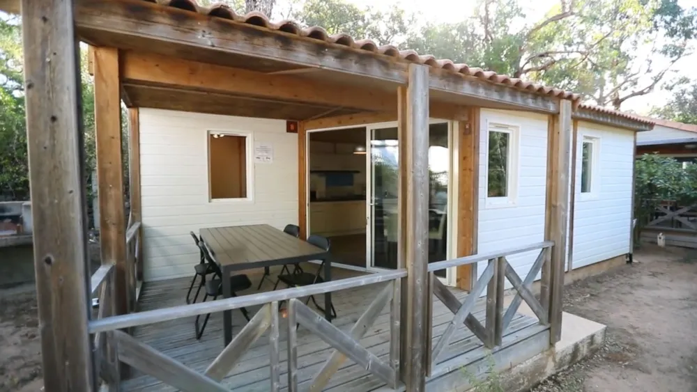 Huuraccommodatie(s) - Chalet Arumàticu Confort - Camping U Pinarellu
