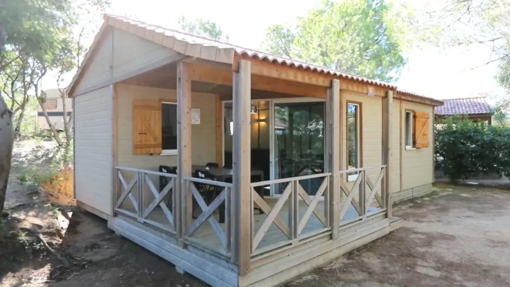 Huuraccommodatie(s) - Chalet Agrumu Confort - Camping U Pinarellu