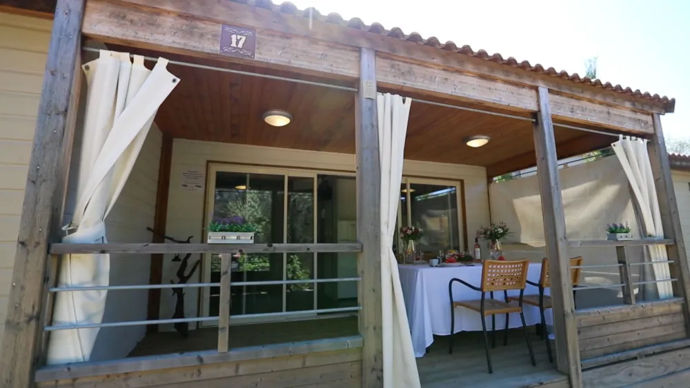 Huuraccommodatie(s) - Chalet Rossu Grand Confort - Camping U Pinarellu