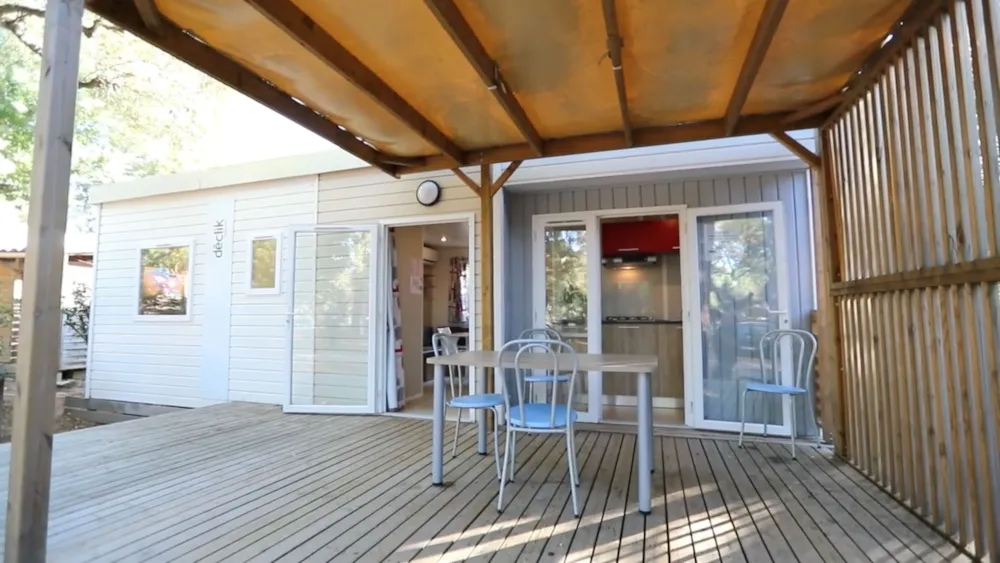 Huuraccommodatie(s) - Stacaravan Paisani Grand Confort - Camping U Pinarellu