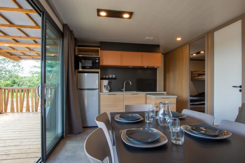 Chalet Sunnionu Avec Rooftop Et Vue Étang (Gamme Exclusive) - Dimanche/Dimanche -