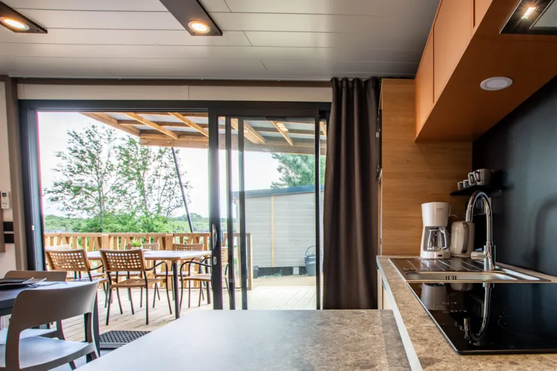 Chalet Sunnionu Avec Rooftop Et Vue Étang (Gamme Exclusive) - Dimanche/Dimanche -