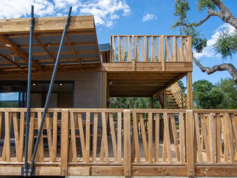 Chalet Sunnionu Avec Rooftop Et Vue Étang (Gamme Exclusive) - Dimanche/Dimanche -