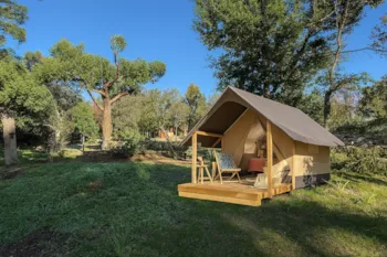 Mietunterkunft - Lodge Mini-Wood 8 (Gamme Essentielle) - Dimanche/Dimanche - - U Pinarellu