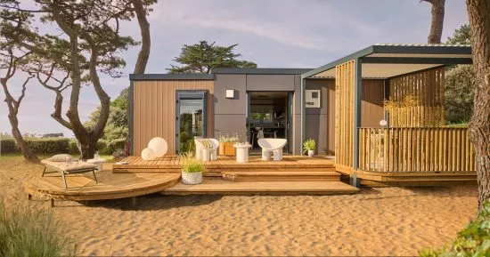 Mobil-Home Taos F4 + S2 Avec Bain Nordique (Gamme Exclusive) - Samedi/Samedi -