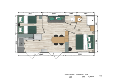 Mobil-home Arradicata (Gamme Supérieure) - S -