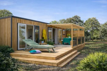 Mietunterkunft - Mobil-Home Arradicata (Gamme Supérieure) - Samedi/Samedi - - U Pinarellu