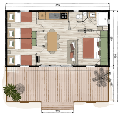 Chalet Uliicolu (Gamme Supérieure) - S -