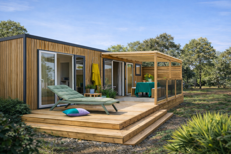 Mobil-home Arradicata (Gamme Supérieure) - Dimanche/Dimanche -