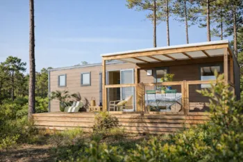 Mietunterkunft - Mobil-Home Minirala (Gamme Supérieure) - Dimanche/Dimanche - - U Pinarellu