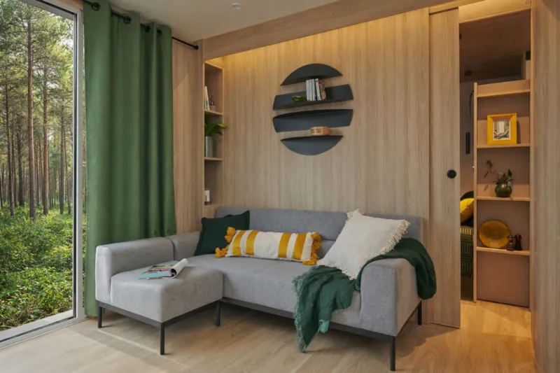 Mobil-Home Taos F6 + S2 Avec Bain Nordique (Gamme Exclusive) - Dimanche/Dimanche -