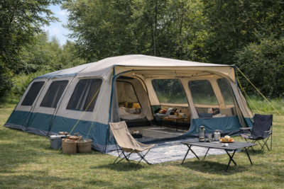 XXL tent pitch  -