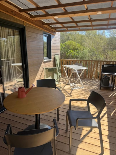 Chalet Cimarolu avec jacuzzi et vue mer (Gamme Exclusive) - S -