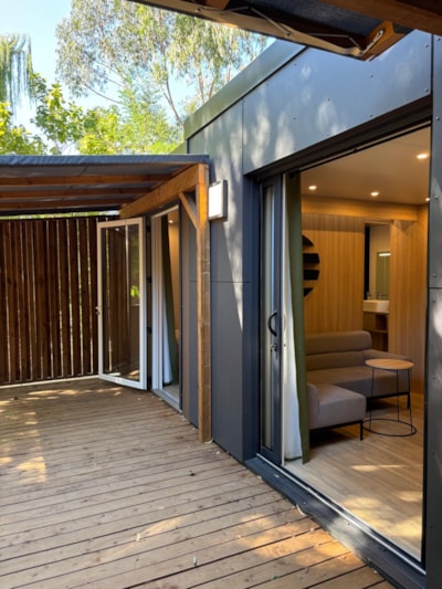Mobil-home double Favulosa avec bain nordique (Gamme Exclusive) - S -