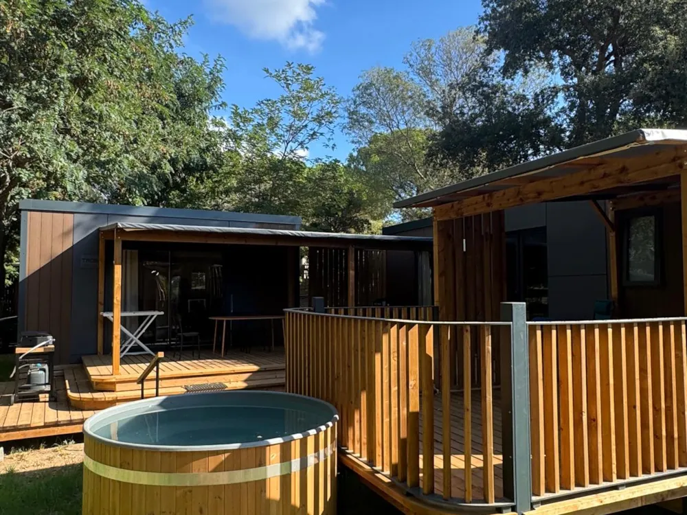 Location - Mobil-Home Double Favulosa Avec Bain Nordique (Gamme Exclusive) - S - - U Pinarellu