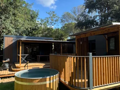 Mobil-Home Double Favulosa Avec Bain Nordique (Gamme Exclusive) - S -