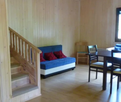 Huuraccommodatie(s) - Chalet 75 M² 3 Slaapkamers - image n°2 - Camping Au Pré Du Lac