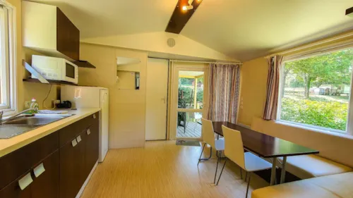 Location - Mobil Homes 3 Chambres 29 M² - image n°2 - Camping Au Pré Du Lac