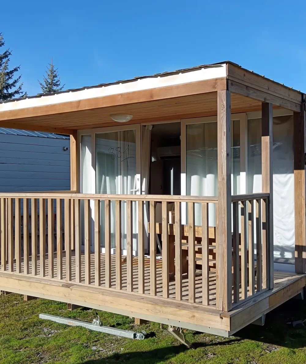 Location - Mobil Home 2 Chambres Grand Confort 30 M² - Camping Au Pré Du Lac