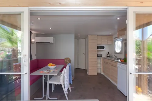 Location - Mobil Home 2 Chambres Grand Confort 30 M² - image n°5 - Camping Au Pré Du Lac