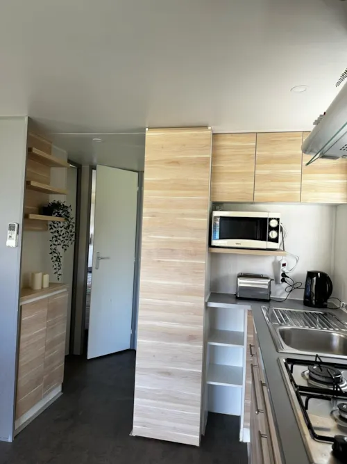 Location - Mobil Home 2 Chambres Grand Confort 36 M² - image n°4 - Camping Au Pré Du Lac