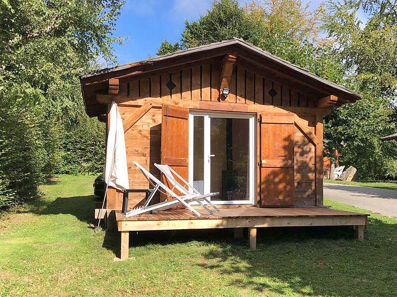 Mietunterkunft - Scia Hütte - Camping Les 7 Laux