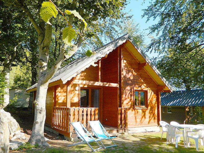 Mietunterkunft - Holzchalet - Camping Les 7 Laux