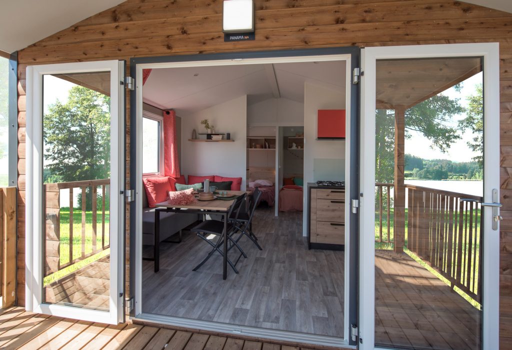 Bedroom - Mobile-Home Saisonnier À Partager - Camping Les 7 Laux