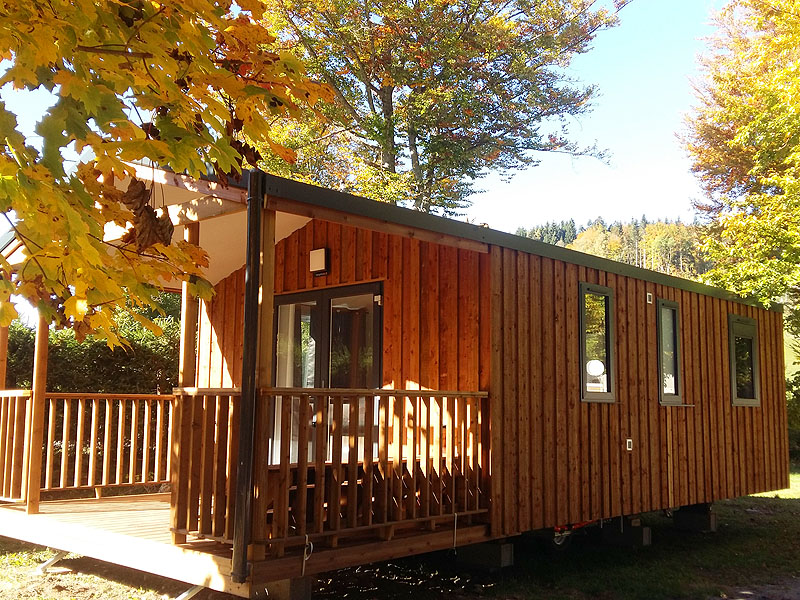 Huuraccommodatie - Mobil-Home Etchenu - Camping Les 7 Laux