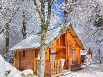 Mietunterkunft - Holzchalet - Camping Les 7 Laux