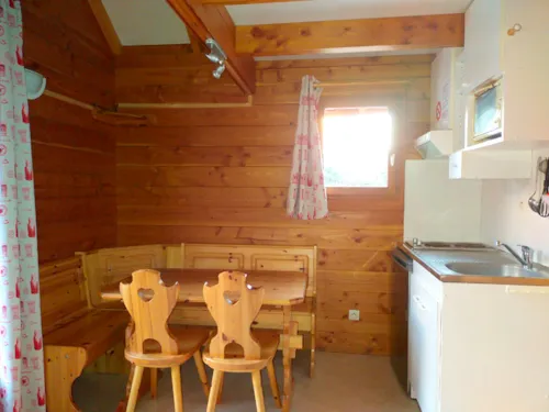 Location - Chalet Bois - image n°4 - Camping Les 7 Laux