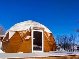 Alojamiento - Belle Etoile Dome - Camping Les 7 Laux