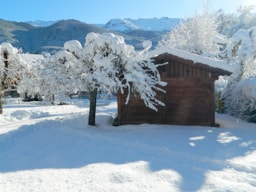 Accommodation - Cabane 3 Places - Camping Les 7 Laux