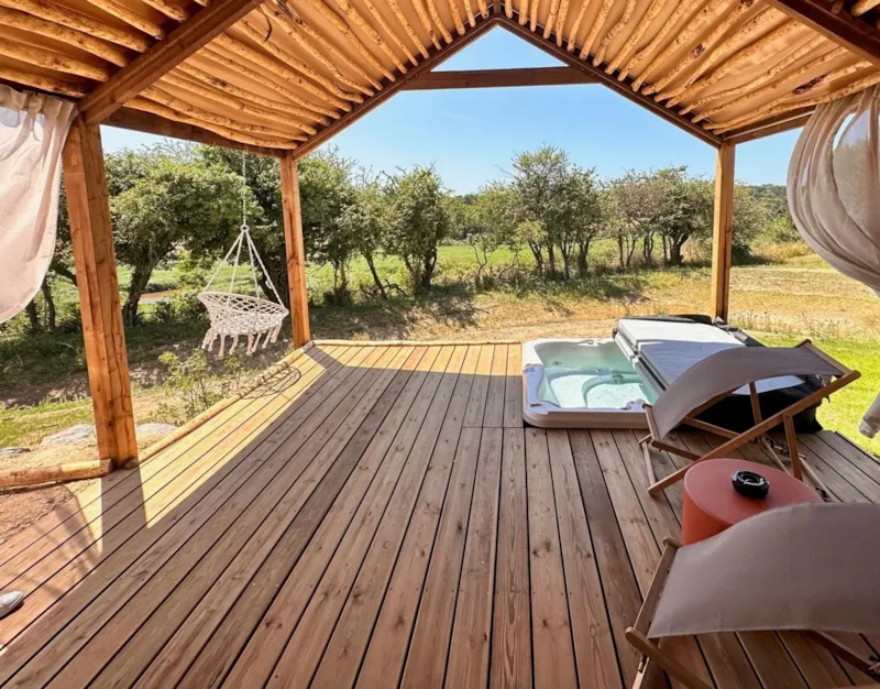 Lodge Adapté Pmr Avec Spa - Bohème