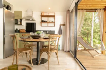 Huuraccommodatie(s) - Lodge Spa - Rustique 2 Slaapkamers - Damona Lodges