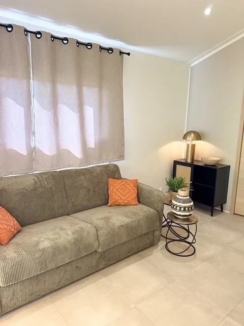 Lodge Ethnique Sans Spa 1 Chambre + Canapé Convertible Séjour