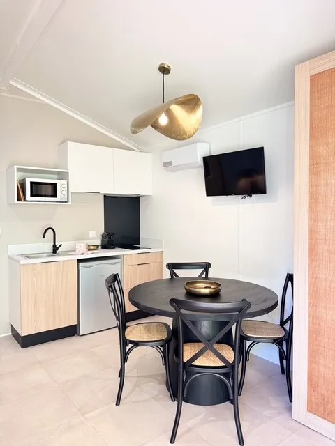 Lodge Ethnique Sans Spa 1 Chambre + Canapé Convertible Séjour