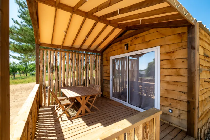 Lodge Ethnique Sans Spa 1 Chambre + Canapé Convertible Séjour