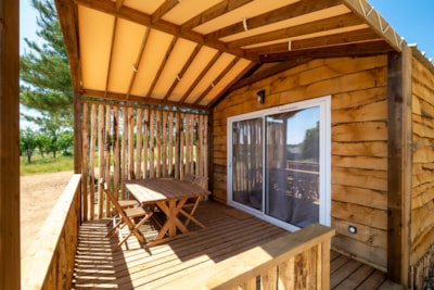 Lodge Ethnique without spa 1 bedroom + convertible sofa