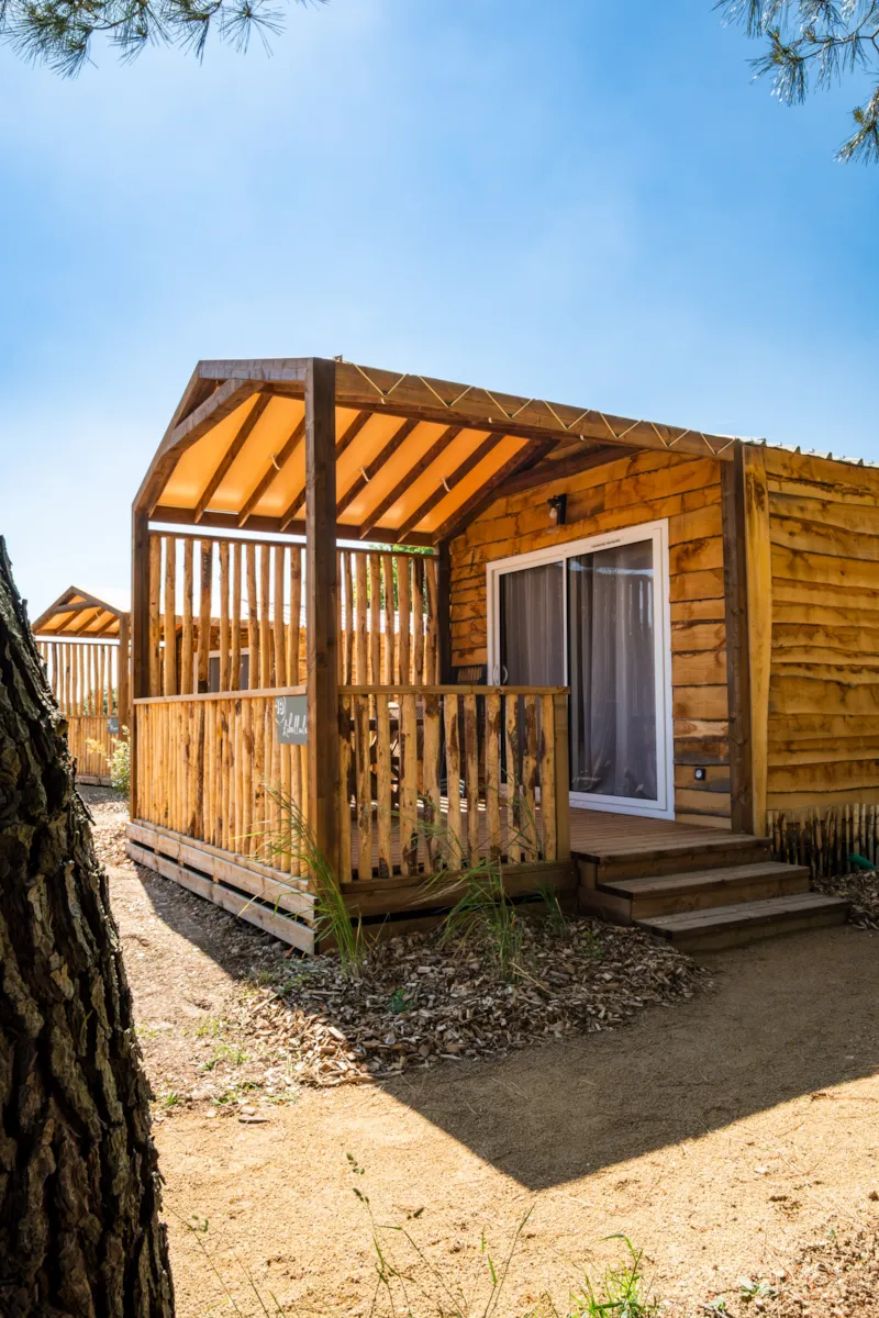 Lodge Ethnique Sans Spa 1 Chambre + Canapé Convertible Séjour