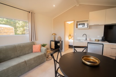 Lodge Ethnique without spa 1 bedroom + convertible sofa
