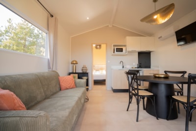 Lodge Ethnique without spa 1 bedroom + convertible sofa